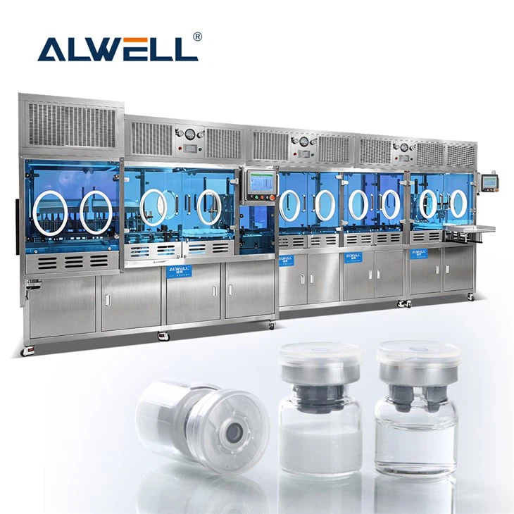 Automatic Vial Filling And Stoppering Machine