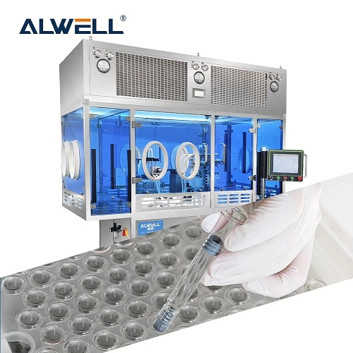 What are the software features of syringe filling equipment?