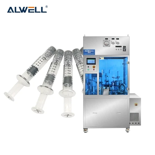 How to clean a Syring Filling Machine?