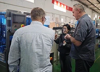 Customers visit the factory Customers visit the factory