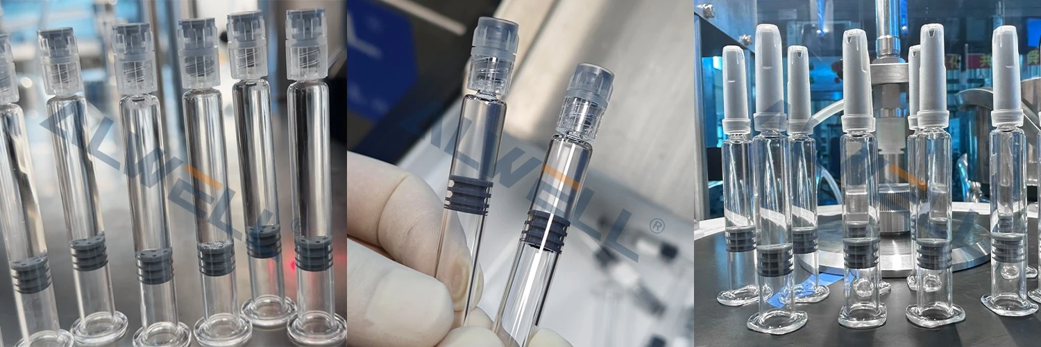 ALWELL Automatic Prefilled Syringe Filling Machine Processing Low-Viscosity Liquid Syringes ALWELL Automatic Prefilled Syringe Filling Machine Processing Low-Viscosity Liquid Syringes