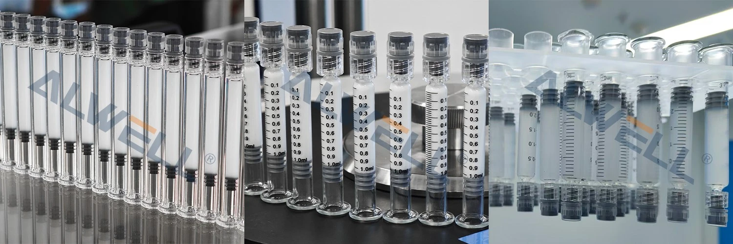 Vacuum Bubble-Free PFS Filling and Stoppering Machine for Viscous Hyaluronic Acid Gels Vacuum Bubble-Free PFS Filling and Stoppering Machine for Viscous Hyaluronic Acid Gels