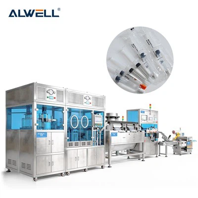 Aseptic Filling Line For Saline Syringes