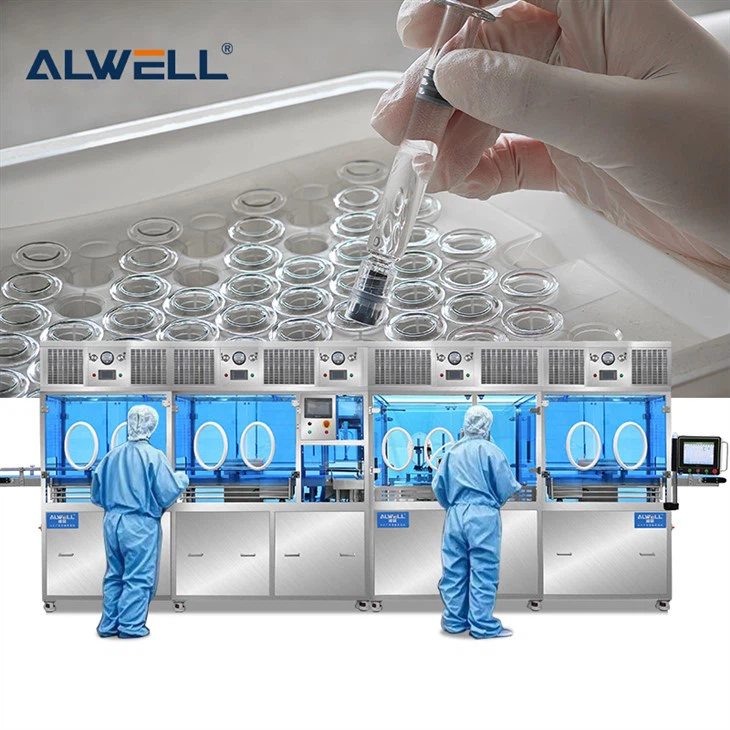 High-speed Pre-filled Filling Machine Liquid Medicine Vacuum Syringe Filling Systems